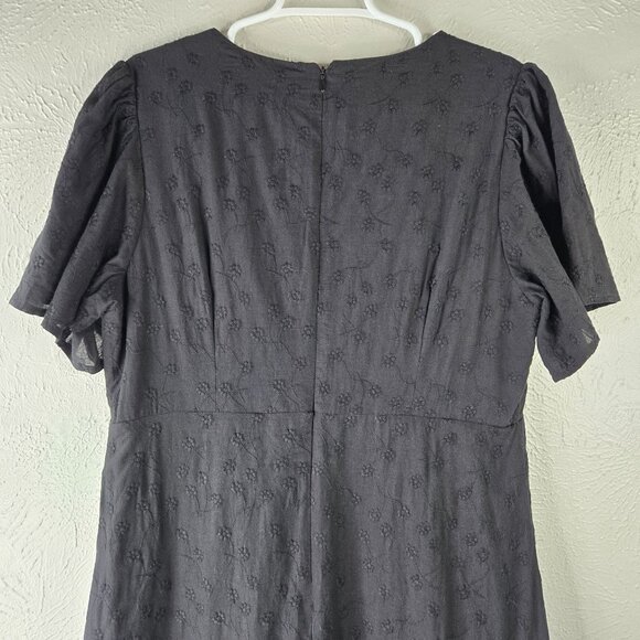 Justify Black Tiered Women's Dress - Picture 7 of 12